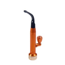 Creative Metal Tobacco Pipe Smoke Eliminator Suit (Color: Orange)
