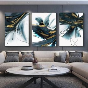 Simple And Fresh Triple Abstract Nordic Minimalism Spray Painting (Option: Painting Core-20x30cmx3 Couplet)