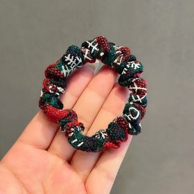 Women's Fashion Simple Halloween Large Intestine Hair Ring (Option: 7 Style)