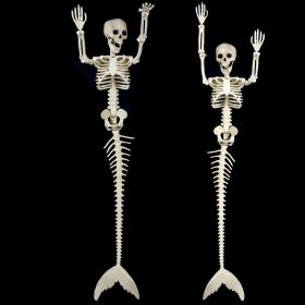 Halloween Skull Fish-skeleton Hanger 80cm Simulation (Option: 80cm Fishbone Two Pack)