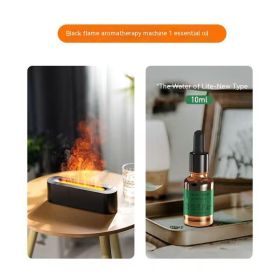 Domestic Aroma Diffuser Bedroom Humidifier (Option: Black 709style10ml-usb)