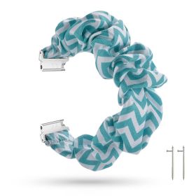 Suitable For Samsung Watch Band Printing Hair Ring (Option: 6 Style-20mm)