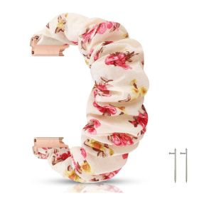 Suitable For Samsung Watch Band Printing Hair Ring (Option: 18 Style-22mm)