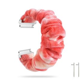 Suitable For Samsung Watch Band Printing Hair Ring (Option: 23 Style-22mm)