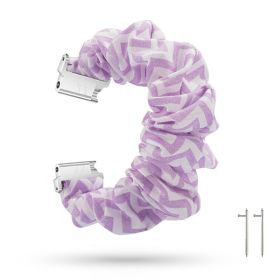 Suitable For Samsung Watch Band Printing Hair Ring (Option: 11 Style-22mm)
