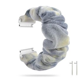 Suitable For Samsung Watch Band Printing Hair Ring (Option: 22 Style-22mm)