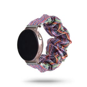 Suitable For Samsung Watch Band Printing Hair Ring (Option: 33 Style-22mm)