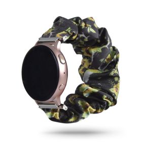 Suitable For Samsung Watch Band Printing Hair Ring (Option: 31 Style-22mm)